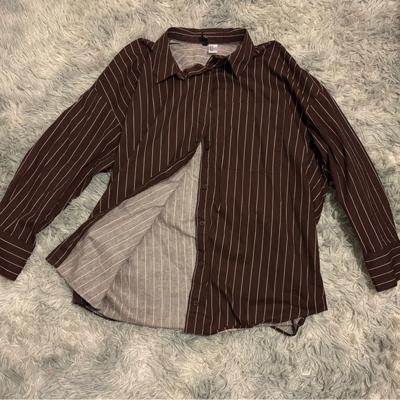 H&M oversized poplin shirt - Picture 1 of 2